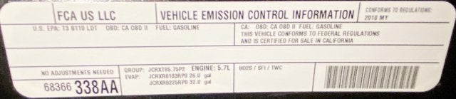2018 RAM 1500 Lone Star Crew Cab 4x2 5'7' Box